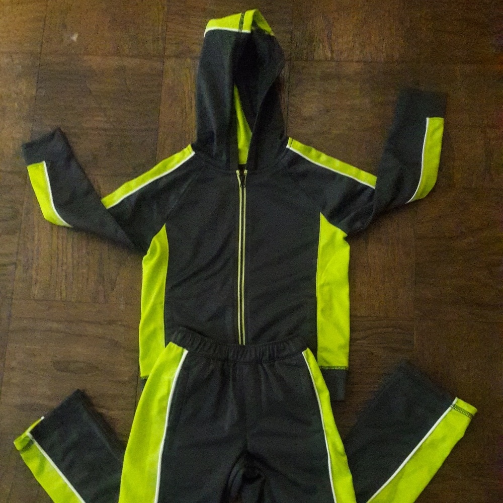 Boys Cat and Jack Jacket and Pants Sz 5t